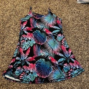 CVG Tropical Paradise Limitless Dress w/built in shorts and pockets